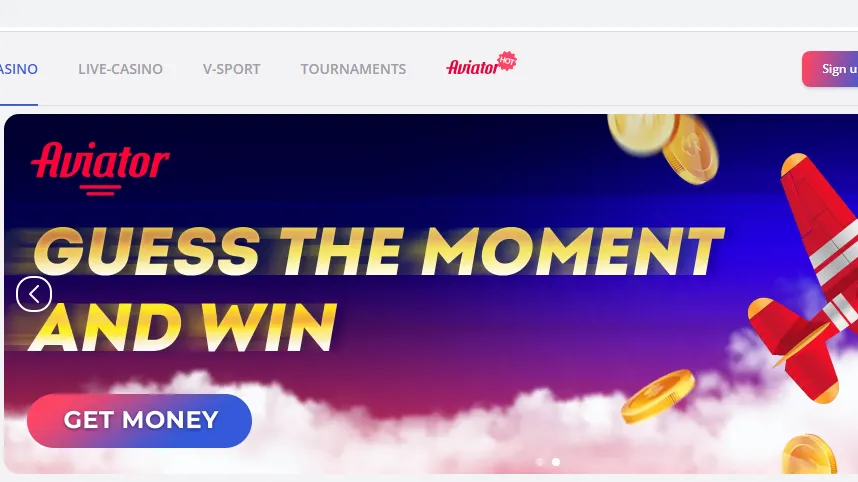 Play Aviator at Glory Casino